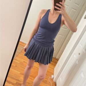 aerie blue workout tank